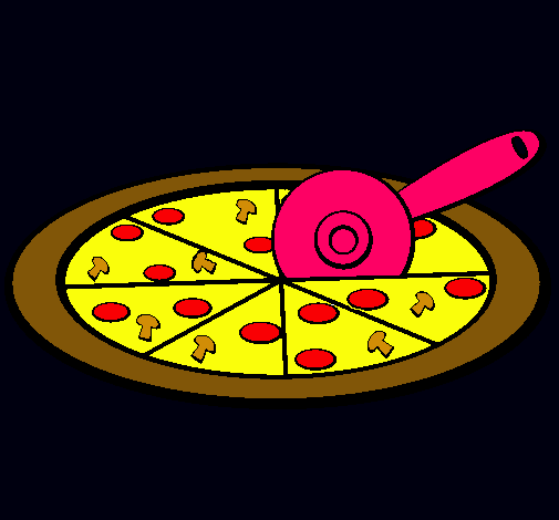 Dibujo Pizza pintado por SAPITO_94