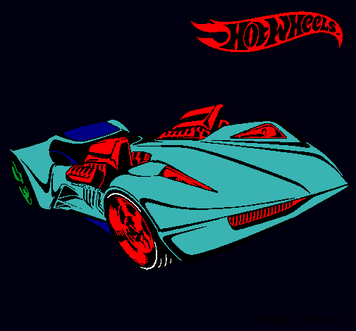 Dibujo Hot Wheels 4 pintado por vlady-_-