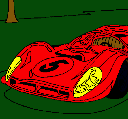 Dibujo Automóvil número 5 pintado por MaxiZat