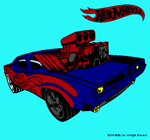 Dibujo Hot Wheels 11 pintado por Tsubaki