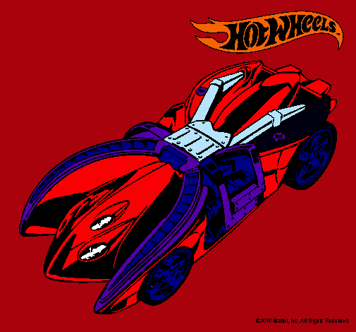 Dibujo Hot Wheels 7 pintado por maurycyo-_