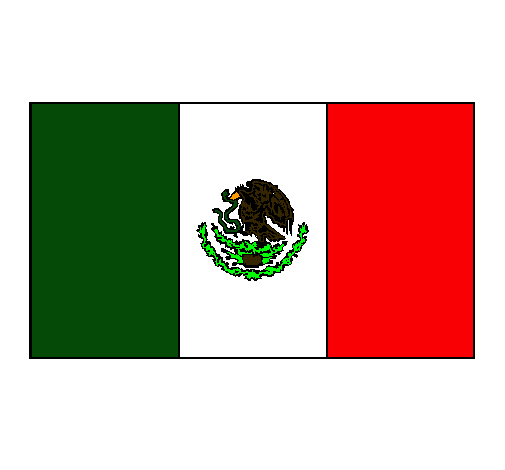 Dibujo México pintado por metallica