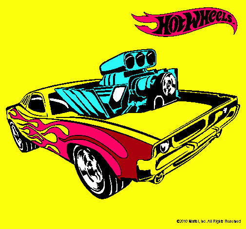 Dibujo Hot Wheels 11 pintado por vlady-_-