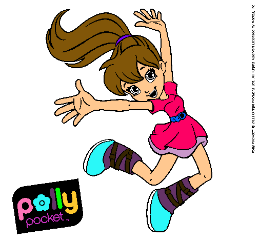 Dibujo Polly Pocket 10 pintado por BibiDraw