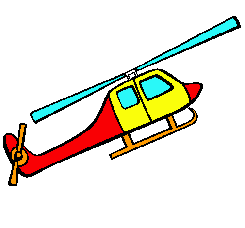 Dibujo Helicóptero de juguete pintado por machu