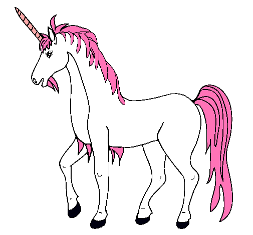 Dibujo Unicornio II pintado por IREN