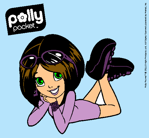 Dibujo Polly Pocket 13 pintado por sheili