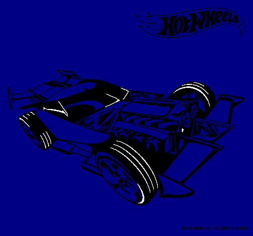 Dibujo Hot Wheels 9 pintado por maurycyo-_