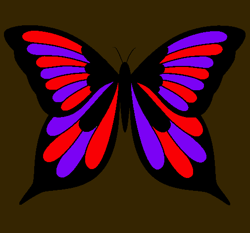 Dibujo Mariposa 8 pintado por Rosmery 