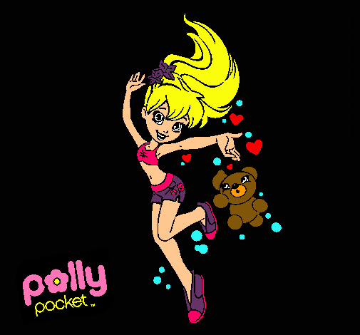 Dibujo Polly Pocket 14 pintado por Melliza