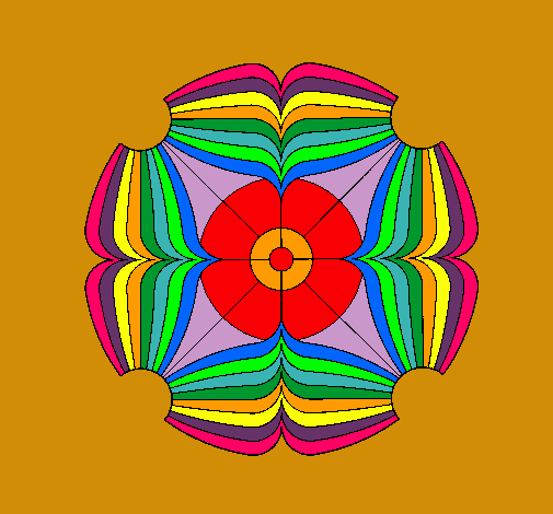 Dibujo Mandala 16 pintado por erneschiva