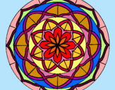 Dibujo Mandala 6 pintado por desy