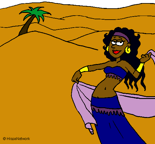 Dibujo Sahara pintado por Nickukita
