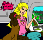 Dibujo Barbie llega a París pintado por wapa