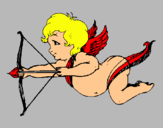 Dibujo Cupido volando pintado por MADELINYMACH