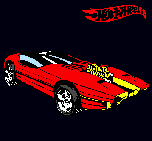 Dibujo Hot Wheels 2 pintado por naxit