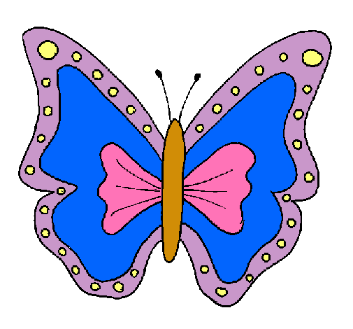 Dibujo Mariposa pintado por memela