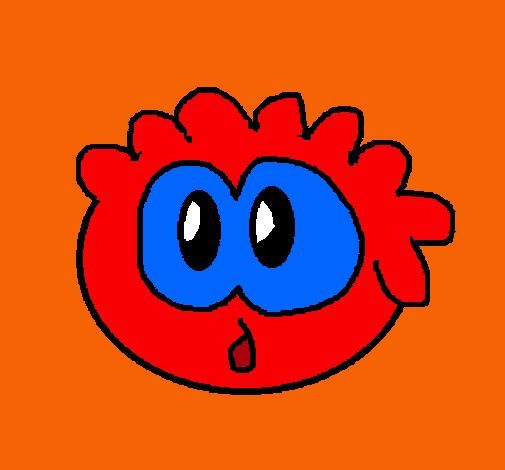 Dibujo Puffle 2 pintado por emiliano