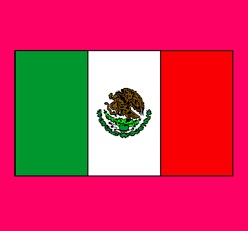 Dibujo México pintado por aryadnna