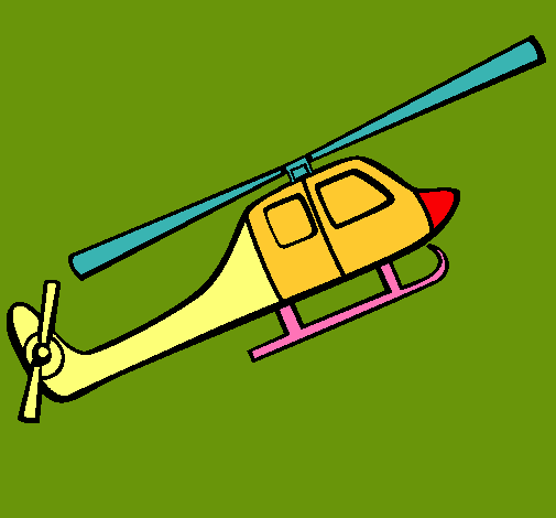 Dibujo Helicóptero de juguete pintado por ALEXrojas2006