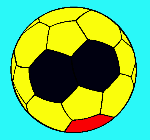 Dibujo Pelota de fútbol II pintado por uxue