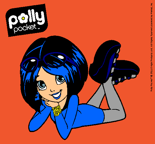 Dibujo Polly Pocket 13 pintado por andreaval