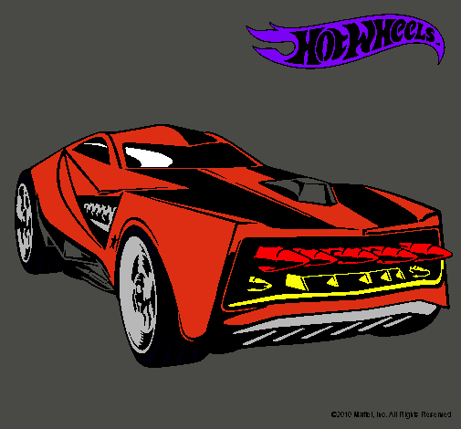 Dibujo Hot Wheels 12 pintado por antoniosar