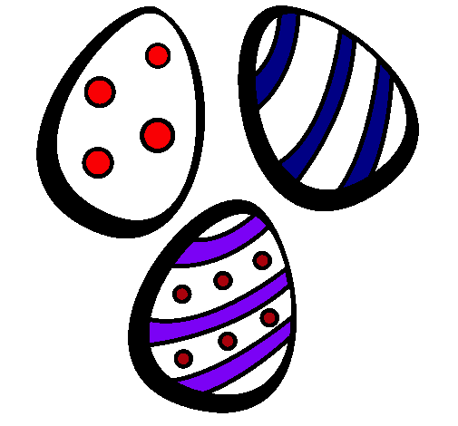 Dibujo Huevos de pascua IV pintado por labodaesta