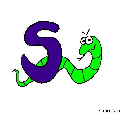 Dibujo Serpiente pintado por marisol12