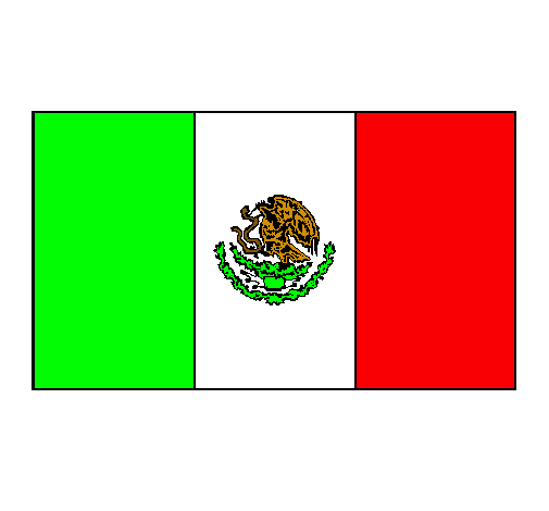 Dibujo México pintado por isabel2001