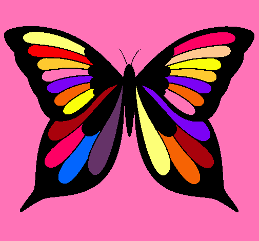 Dibujo Mariposa 8 pintado por aryadnna