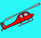 Dibujo Helicóptero de juguete pintado por irvin