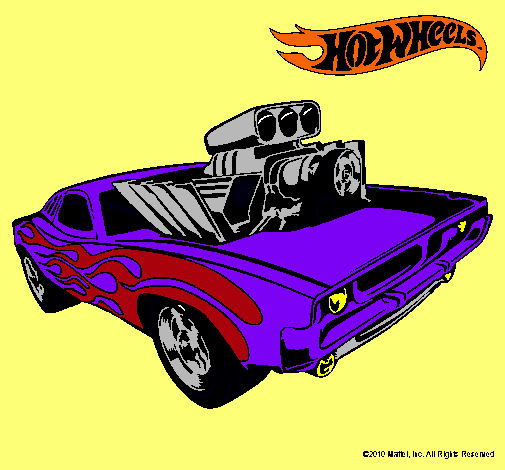 Dibujo Hot Wheels 11 pintado por antoniosar