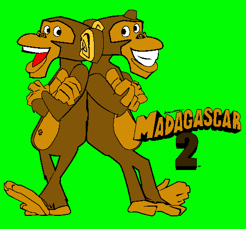 Madagascar 2 Manson y Phil 2