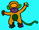 Dibujo Mono pintado por Timigui