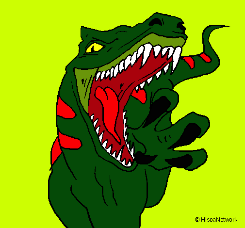 Dibujo Velociraptor II pintado por DailoDrago