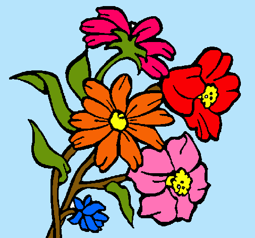 Dibujo Flores pintado por fantastiks