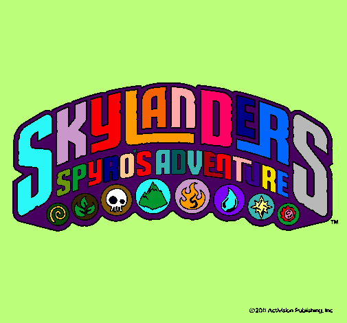 Dibujo Skylanders pintado por IVANCITO