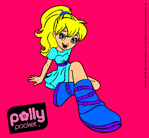 Dibujo Polly Pocket 9 pintado por Nastia