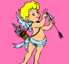 Dibujo Cupido pintado por 060744