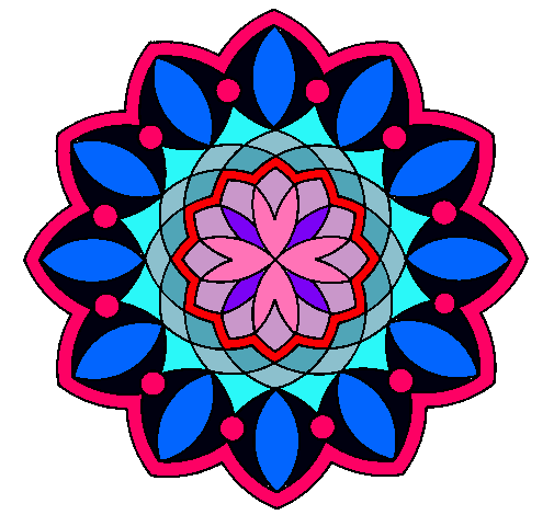 Dibujo Mandala 20 pintado por sonix