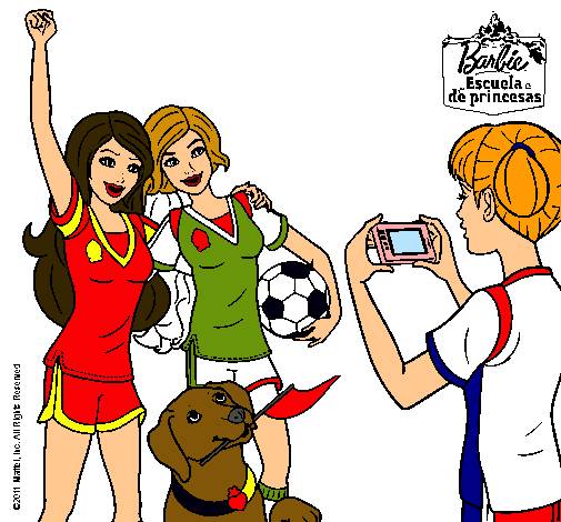 Dibujo ¡Campeonas! pintado por Angyyy