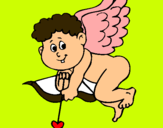 Dibujo Cupido pintado por njgyfrer