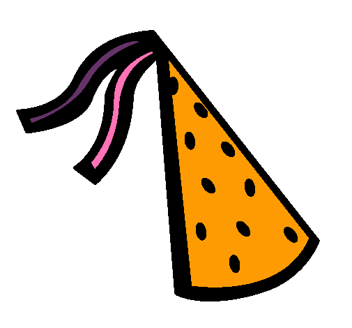 Dibujo Sombrero de cumpleaños pintado por Maura76