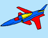 Dibujo Jet pintado por messi7