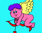 Dibujo Cupido pintado por mosterhig