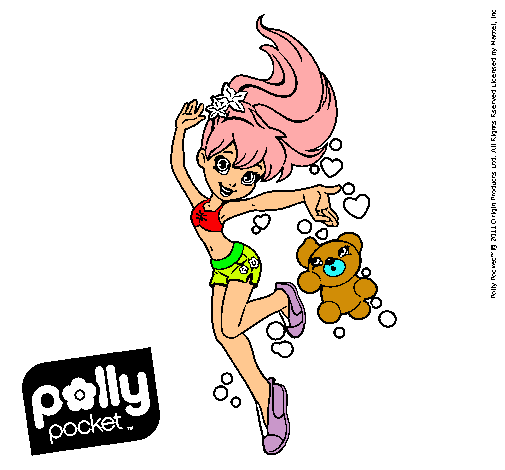 Dibujo Polly Pocket 14 pintado por emmamg