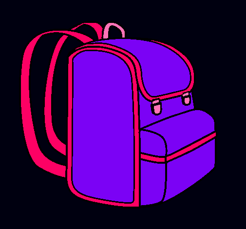 Dibujo Mochila pintado por DIOMI