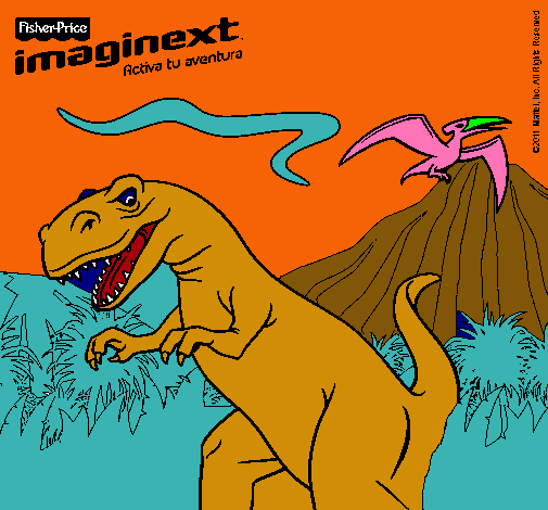 Dibujo Imaginext 14 pintado por sanpier