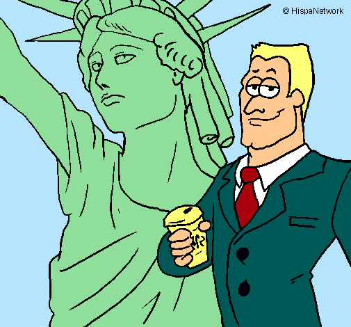 Dibujo Estados Unidos de América pintado por lauramj4ever